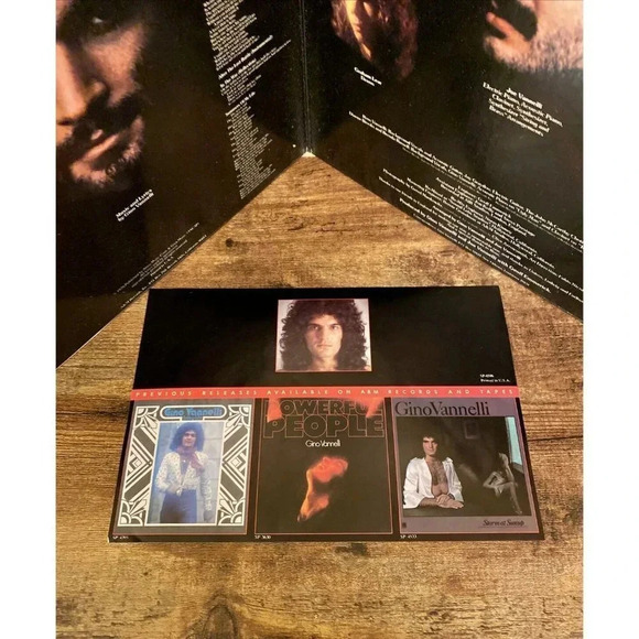 GINO VANNELLI - The Gist Of The Gemini (A&M) - 12" Vinyl Record LP VG++ - Picture 8 of 10